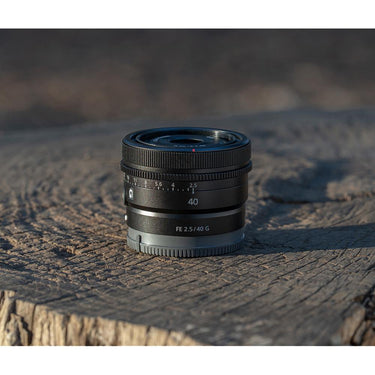 Sony FE 40mm F2.5 G Full Frame Ultra Compact G Lens for E-Mount SEL40F25G, Open Box