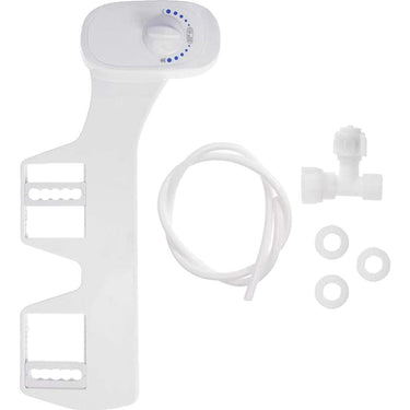 Deco Essentials Non-Electric Single Nozzle Toilet Seat Bidet for Standard 15/16"  - Open Box