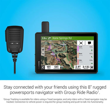 Garmin Tread SxS Edition 8" Ultrabright Powersport Navigator w/ Power Bank Bundle