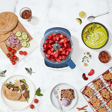 Cuisinart Core Custom 13-Cup Multifunctional Food Processor, Marine Blue (FP-130MB)