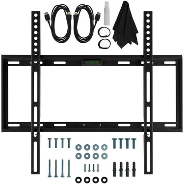 Deco Mount Slim Flat Wall Mount Kit Ultimate Bundle for 19-45 inch TVs