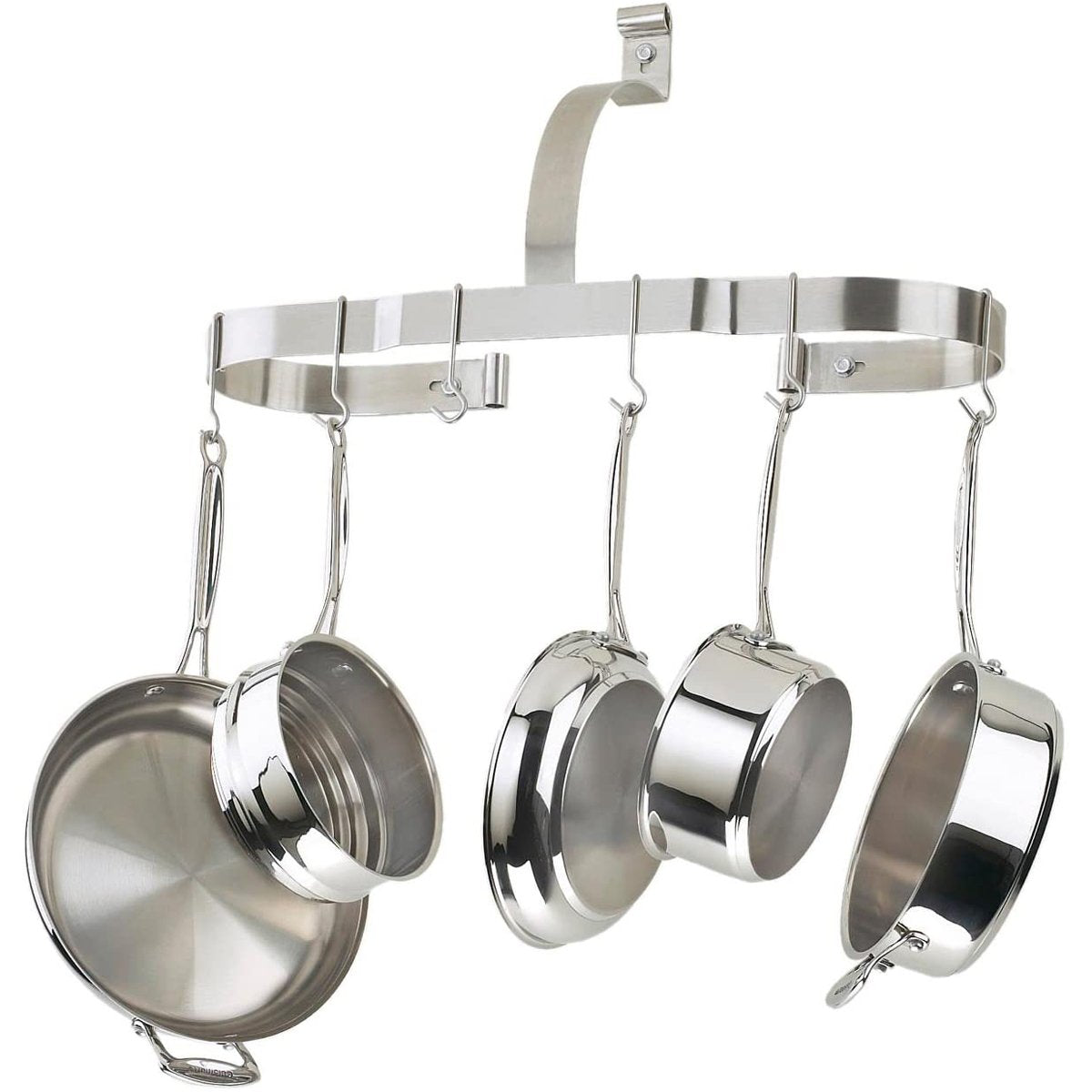 Crows Racks Cuisinart Wall Mounted Oval Cookware Rack - Stainless Steel (CROW-25B)