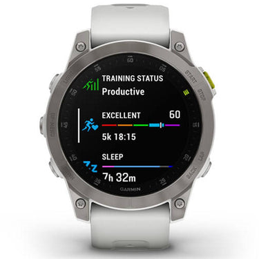 Garmin epix Gen 2, Premium Active Smartwatch Sapphire Edition | 47 mm (White Titanium)