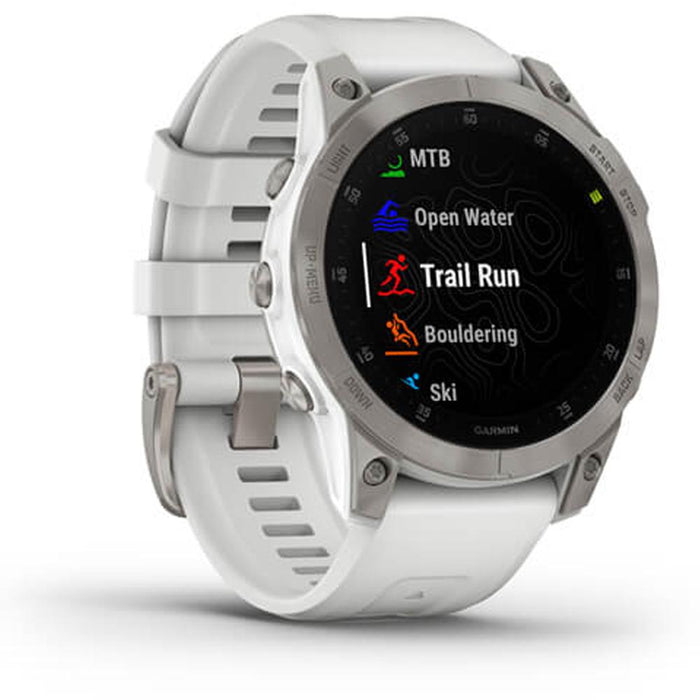 Garmin epix Gen 2, Premium Active Smartwatch (White Titanium)