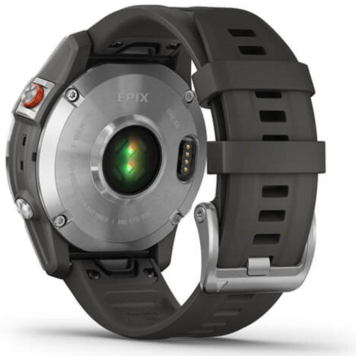 Garmin epix Gen 2, Premium active smartwatch, touchscreen AMOLED display,  Adventure Watch with Advanced Features, Slate Steel : Electronics 