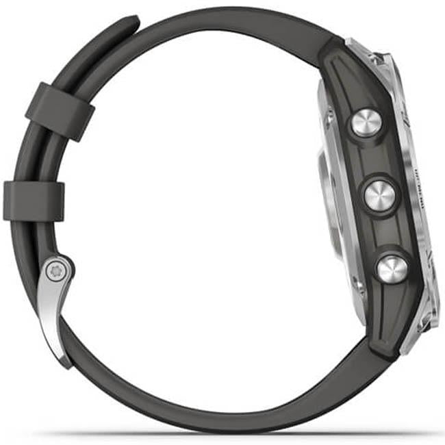 Garmin Fenix 7 Smartwatch - Silver with Graphite Band