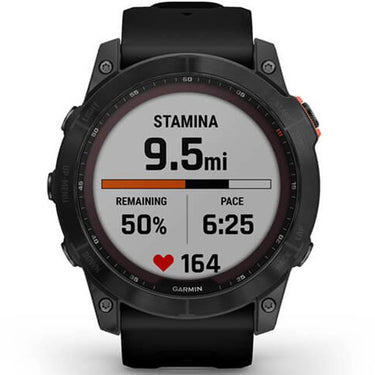 Garmin Fenix 7X Solar Smartwatch - Slate Gray with Black Band