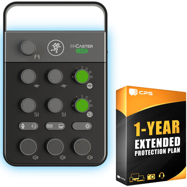 Mackie M-Caster Live Portable Streaming Mixer (Black) Bundle with 1-Year Warranty