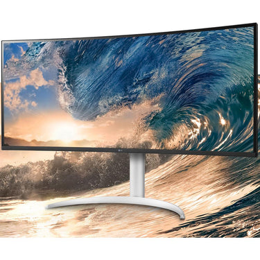 LG 38WP85C-W 38" Curved 21:9 UltraWide QHD 3840x1600 PC Monitor - Open Box