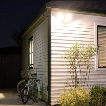 Google Nest Cam with Floodlight, White w/ Google Nest Wifi Router & Point 2-Pack