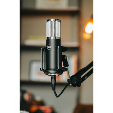 512 Audio Skylight Large Diaphragm Condenser XLR Microphone with Pop Filter and Shockmount