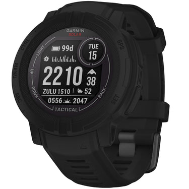 Garmin Instinct 2 Solar Smartwatch, Tactical Edition, Black