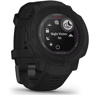 Garmin Instinct 2 Solar Smartwatch, Tactical Edition, Black