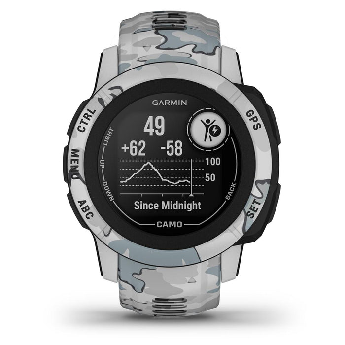 Garmin Instinct 2S Rugged Outdoor Smartwatch - Camo Edition - Mist Camo