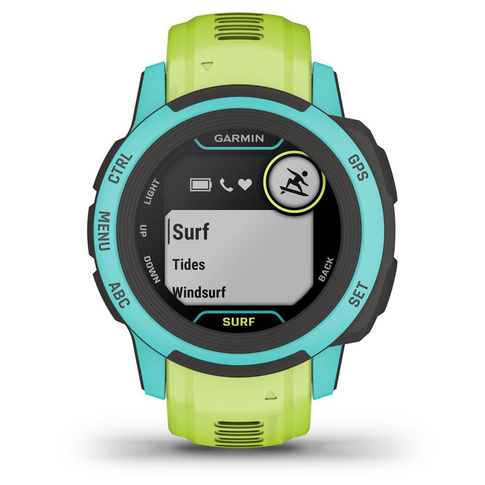 Garmin Instinct 2S Rugged Outdoor Smartwatch Surf Edition - Wakiki