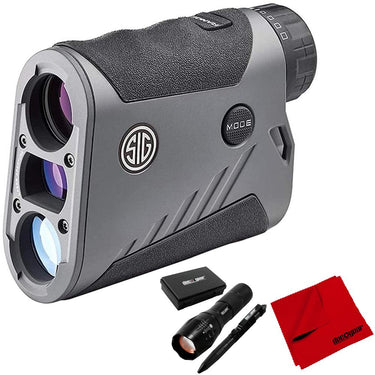 Sig Sauer Kilo1600BDX Laser Range Finding Monocular, Graphite w/ Accessories Bundle