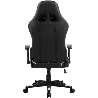 Deco Gear Ergonomic Foam Gaming Chair with Adjustable Head White Open Box
