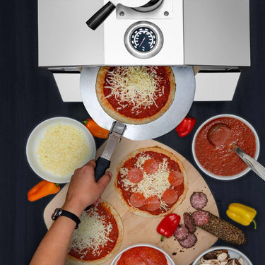 Deco Chef 2-in-1 Propane Gas Pizza Oven & Grill w/ Pizza Stone; Peel; Rack - Open Box