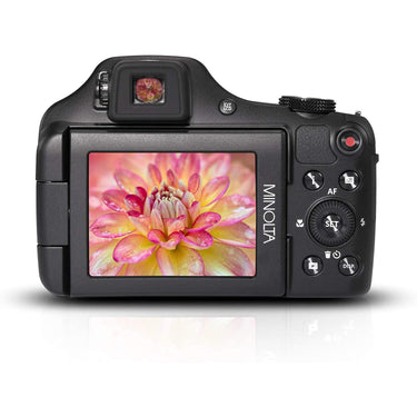 Minolta MN67Z 20MP / 1080p HD Bridge Digital Camera w/67x Optical Zoom (Black)
