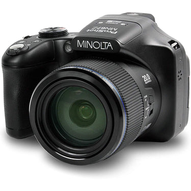 Minolta MN67Z 20MP / 1080p HD Bridge Digital Camera w/67x Optical Zoom (Black)