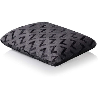 Malouf Z Travel Dough Memory Foam Pillow with Removable Bamboo Velour Rayon Cover