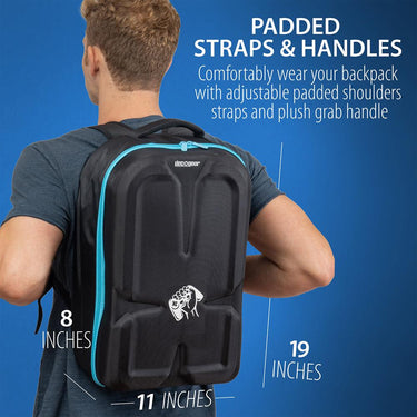 Deco Gear Playstation 5 Travel and Safe Storage Backpack for Console Open Box