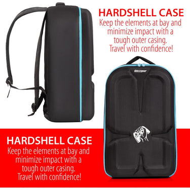 Deco Gear Playstation 5 Travel and Safe Storage Backpack for Console Open Box