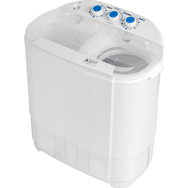 Deco Gear Compact Twin Tub Washing Machine in White - TWSHM02 - Open Box