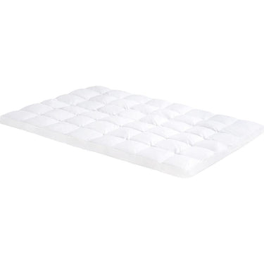 Malouf IS30KKDAFB 3 Inch Down Alternative Mattress Topper King w/ Mattress Protector