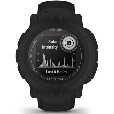 Garmin Instinct 2 Solar Smartwatch, Tactical Edition, Black + Accessories Bundle