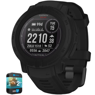 Garmin Instinct 2 Solar Smartwatch Tactical Edition Black with 2 Year Warranty