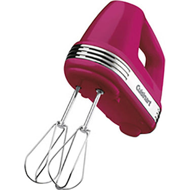 Cuisinart Power Advantage 5-Speed Hand Mixer Magenta + 1 Year Extended Warranty