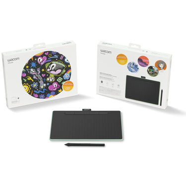 Wacom Intuos Creative Pen Tablet with Bluetooth (Medium, Green) - Factory Refurbished