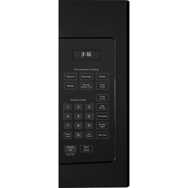 GE 1.6 Cu. Ft. Over-the-Range Microwave Oven, Black
