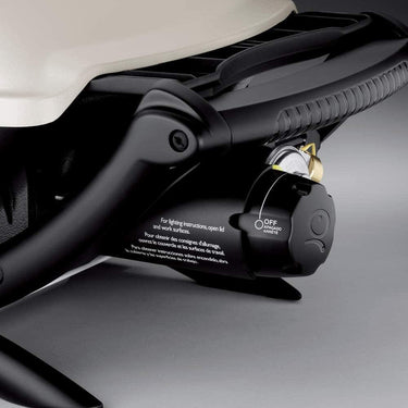 Weber Q 2200 Portable Gas Grill, Liquid Propane - Titanium (54060001)