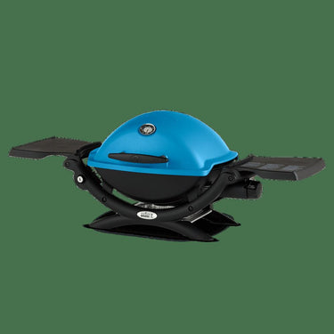 Weber Q1200 Liquid Propane Portable Grill 51080001 - Blue