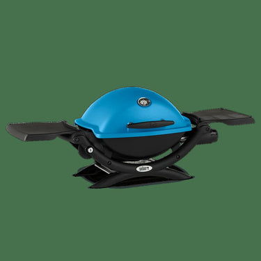 Weber Q1200 Liquid Propane Portable Grill 51080001 - Blue