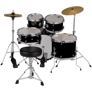 DDRUM D1 Junior Complete Drum Kit with Throne, Midnight Black - D1 516 MB