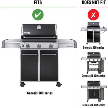 Weber Flavorizer Bar Set for Weber 300 Series Grills - Gray (7621) (17.5")