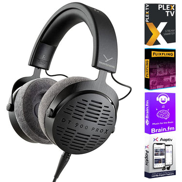 BeyerDynamic DT 900 PRO X Open-Back Studio Headphones w/ Audio Entertainment Bundle