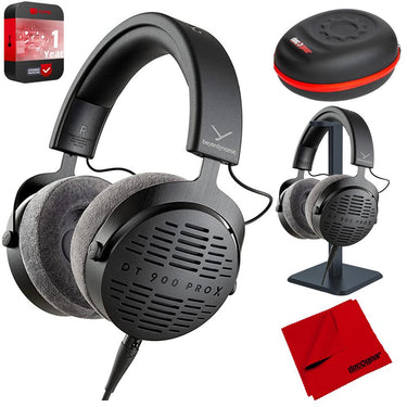 BeyerDynamic DT 900 PRO X Open-Back Studio Headphones w/ Warranty + Accessories Bundle