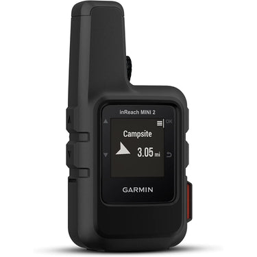 Garmin inReach Mini 2 Portable Satellite GPS Navigator (Black) w/ Accessory Bundle