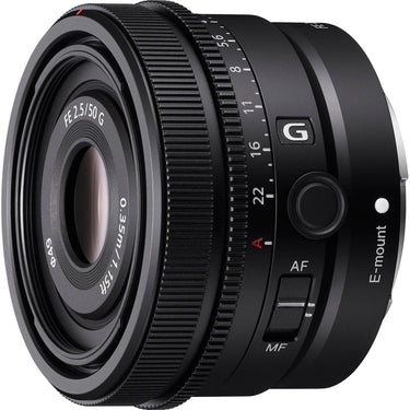 Sony FE 50mm F2.5 G Full Frame Ultra Compact Prime G Lens for E-Mount - Open Box
