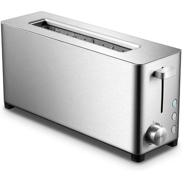 Caso Classico T2 Two-Slice Toaster w/ Wide Slots and 6 Browning Levels, Stainless