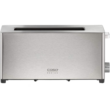Caso Classico T2 Two-Slice Toaster w/ Wide Slots and 6 Browning Levels, Stainless