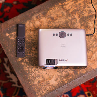 Philips NeoPix Ultra 2 FHD LCD Projector Bundle with TH-02 Headphones and Warranty