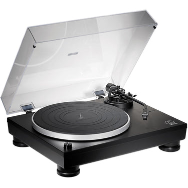 Audio-Technica AT-LP5X Fully Manual Direct Drive Turntable, Low Noise Motor, J-Shaped Tonearm
