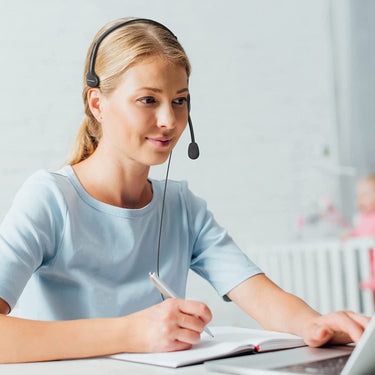 Audio-Technica ATH-101USB Single-Ear, Mono USB Computer Headset, Black