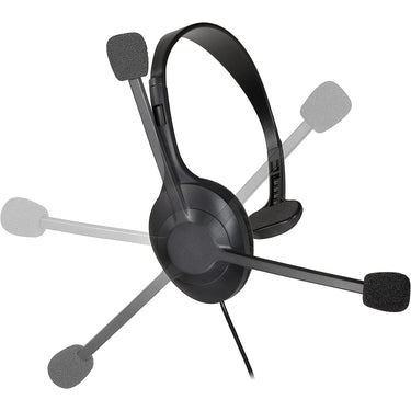 Audio-Technica ATH-101USB Single-Ear, Mono USB Computer Headset, Black