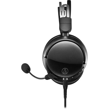 Audio-Technica ATH-GL3 High-Fidelity Closed-Back Wired Gaming Headset, Black
